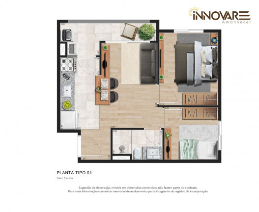 Imagem Apartamento com 2 Quartos à Venda, 37 m² em Jardim Eledy - São Paulo