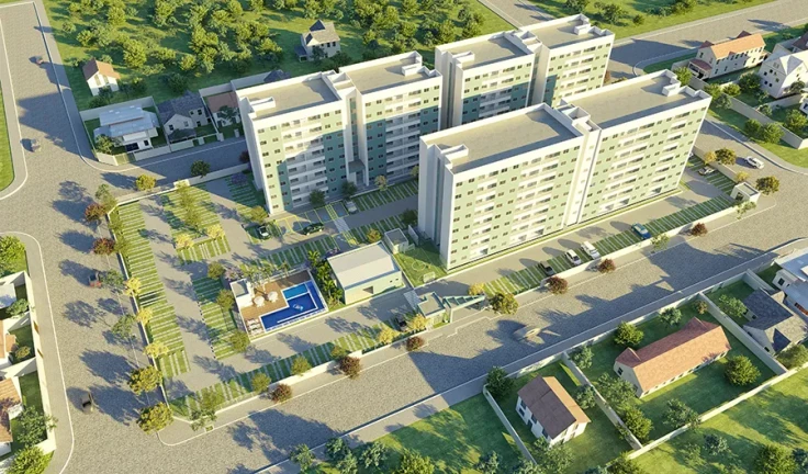 Apartamento com 2 Quartos à Venda, 48 m² em Nossa Senhora da Conceição - Paulista