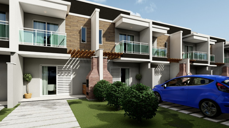Casa com 3 Quartos à Venda, 78 m² em Curicaca - Caucaia