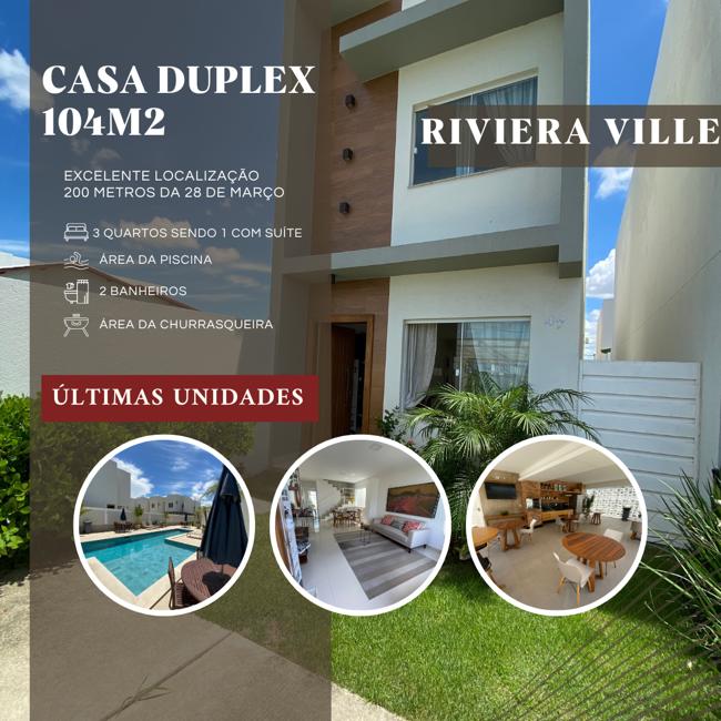 Casa de Condomínio com 3 Quartos à Venda, 104 m²em Parque Tarcisio Miranda - Campos dos Goytacazes