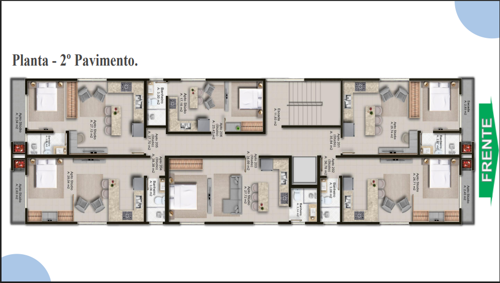 Imagem Studio com 1 Quarto à Venda, 25 m² em Canasvieiras - Florianópolis