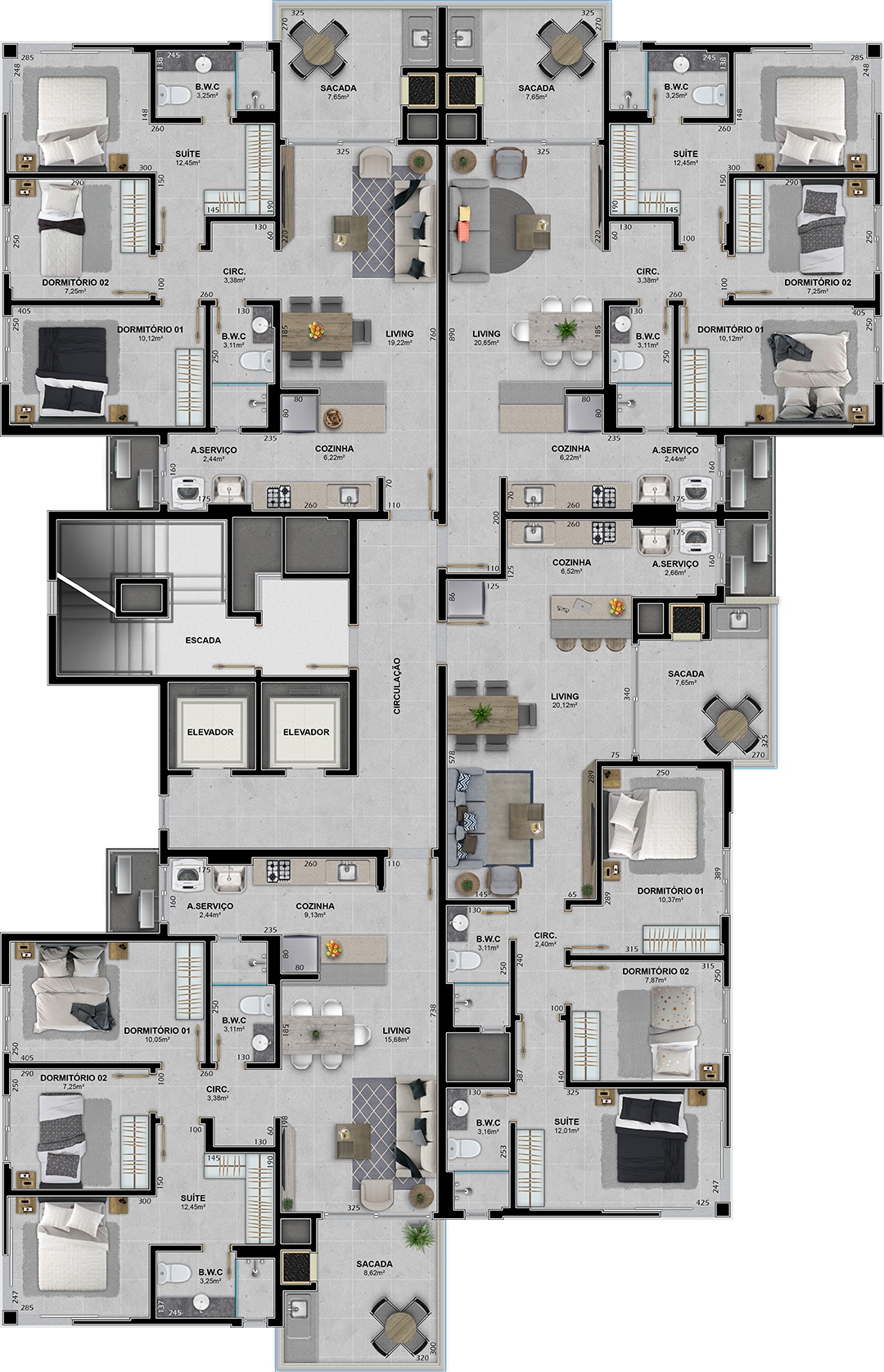 Imagem Apartamento com 3 Quartos à Venda, 90 m²em Zona Norte - Balneário Rincão Imagem Apartamento com 3 Quartos à Venda, 90 m²em Zona Norte - Balneário Rincão