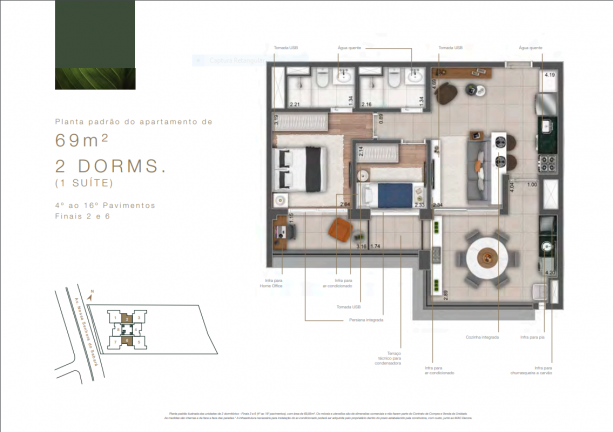 Imagem Apartamento com 3 Quartos à Venda, 86 m² em Vila Sofia - São Paulo