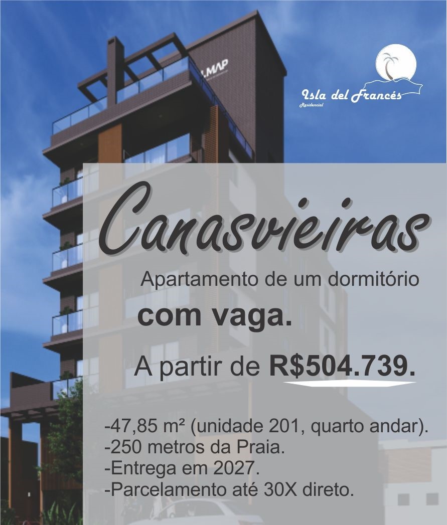 Imagem Studio com 1 Quarto à Venda, 25 m² em Canasvieiras - Florianópolis
