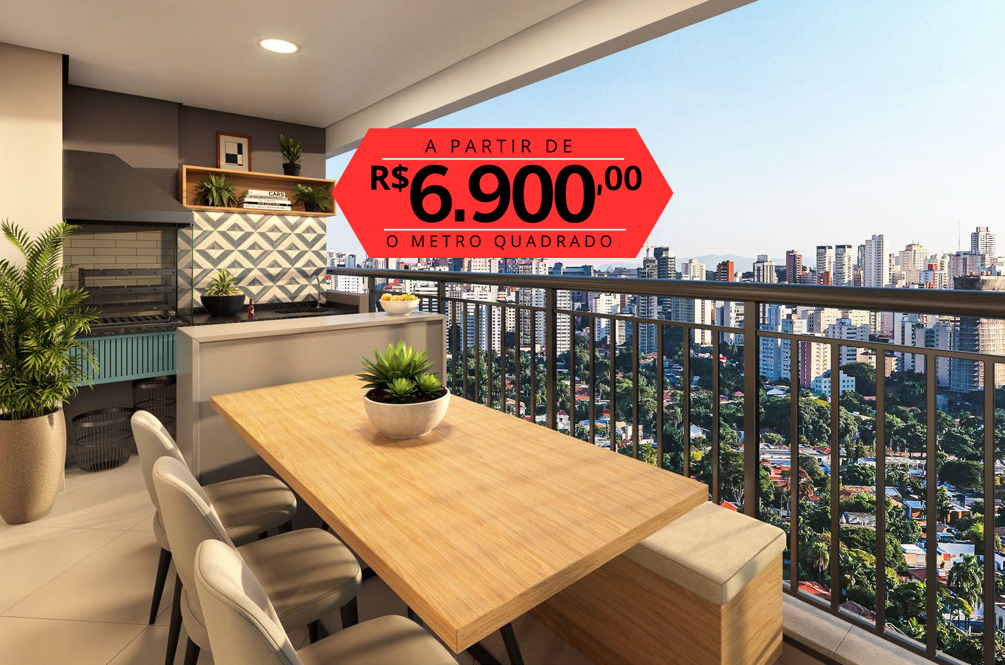 Apartamento com 3 Quartos à Venda, 74 m²em Vila Andrade - São Paulo