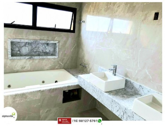 Imagem Casa de Condomínio com 3 Quartos à Venda, 310 m² em Alphaville Nova Esplanada - Votorantim