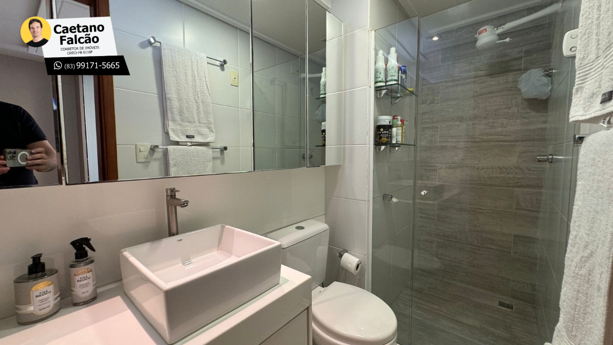 Imagem Apartamento com 3 Quartos à Venda, 90 m² em Brisamar - João Pessoa