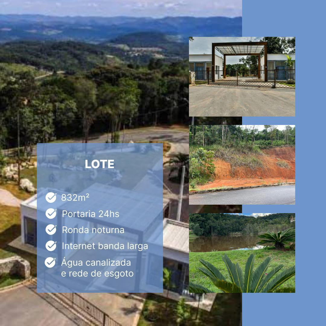 Terreno à Venda, 832 m² em Vale Imperial - Itabirito