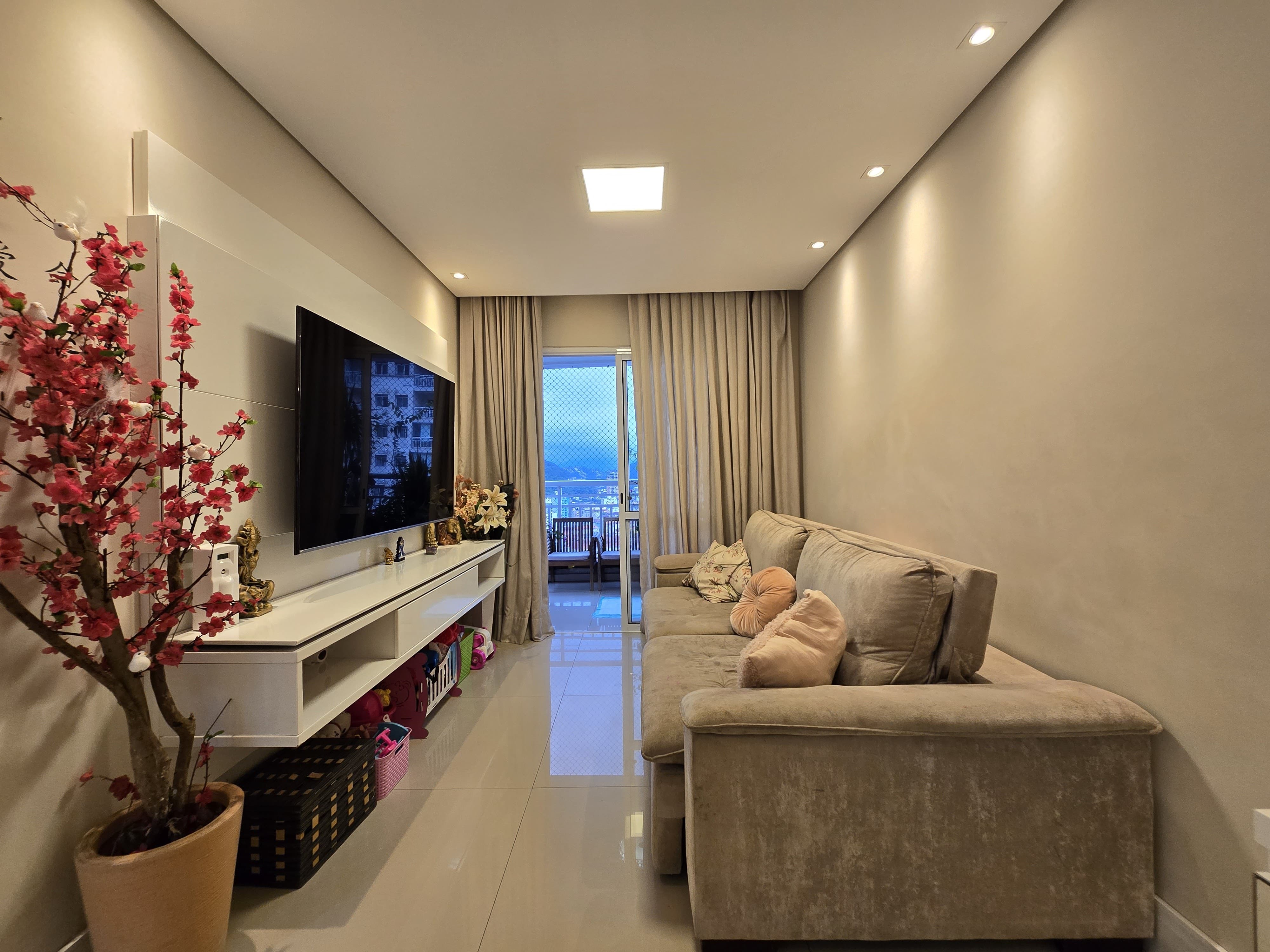 Imagem Apartamento com 3 Quartos à Venda, 84 m² em Marapé - Santos