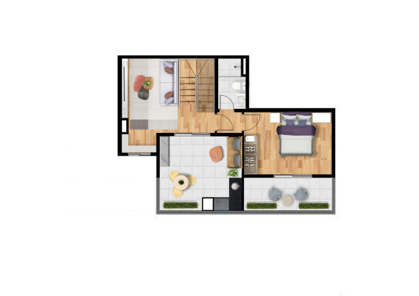 Imagem Apartamento com 2 Quartos à Venda, 54 m² em Bussocaba - Osasco