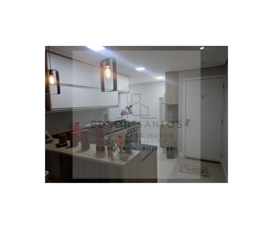 Imagem Apartamento com 2 Quartos à Venda, 55 m²em Vila Homero Thon - Santo André
