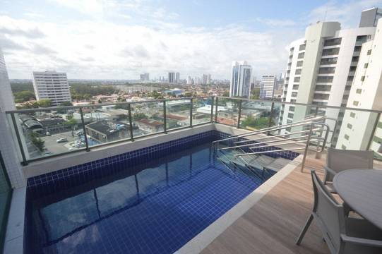 Imagem Flat com 1 Quarto para Alugar, 28 m² em Boa Viagem - Recife Imagem Flat com 1 Quarto para Alugar, 28 m² em Boa Viagem - Recife