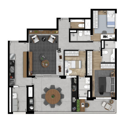 Imagem Apartamento com 3 Quartos à Venda, 134 m² em Belenzinho - São Paulo Imagem Apartamento com 3 Quartos à Venda, 134 m² em Belenzinho - São Paulo