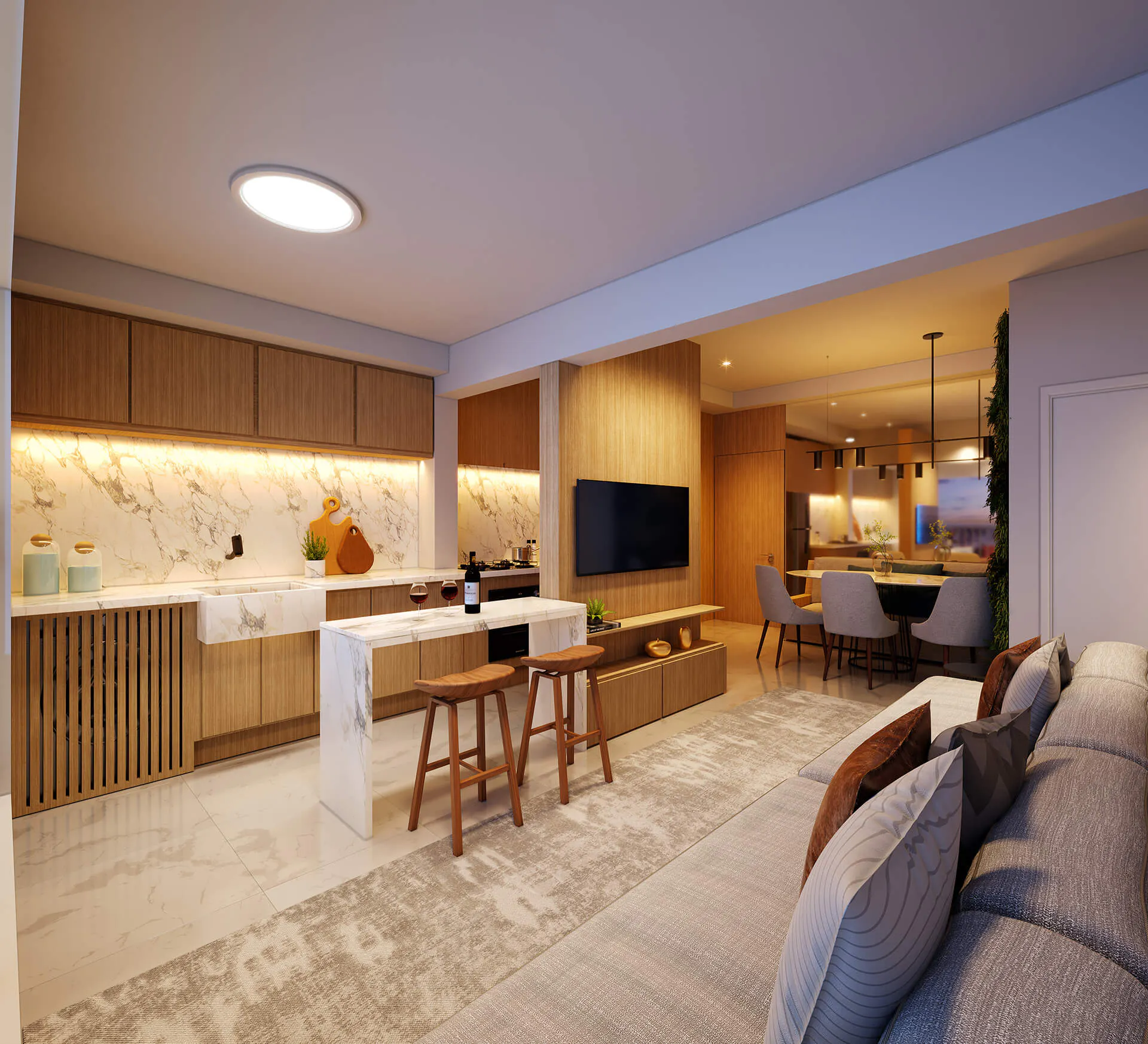 Imagem Apartamento com 2 Quartos à Venda, 43 m² em Vila Guilhermina - São Paulo