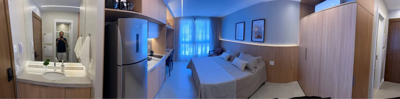 Imagem Studio com 1 Quarto para Alugar, 25 m² em Vitória - Salvador