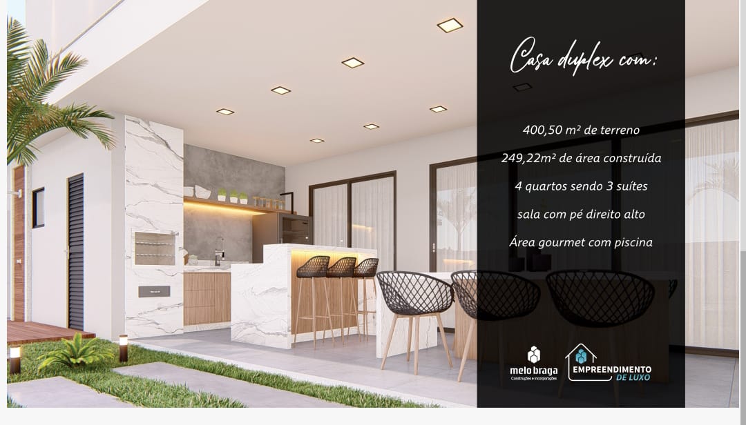 Imagem Casa de Condomínio com 4 Quartos à Venda, 249 m²em Parque Rodoviário - Campos dos Goytacazes