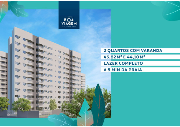 Imagem Apartamento com 2 Quartos à Venda, 44 m² em Imbiribeira - Recife