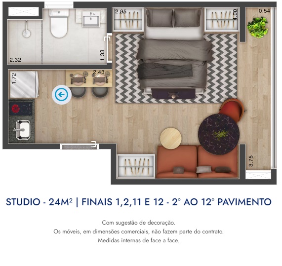 Imagem Studio à Venda, 24 m² em Saúde - São Paulo Imagem Studio à Venda, 24 m² em Saúde - São Paulo