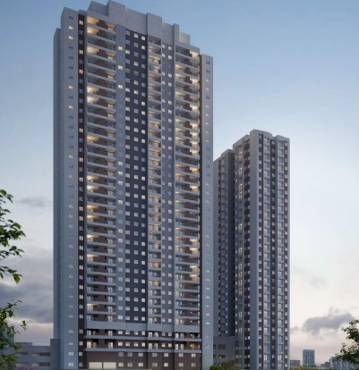 Apartamento com 2 Quartos à Venda, 37 m²em Chácara Califórnia - São Paulo