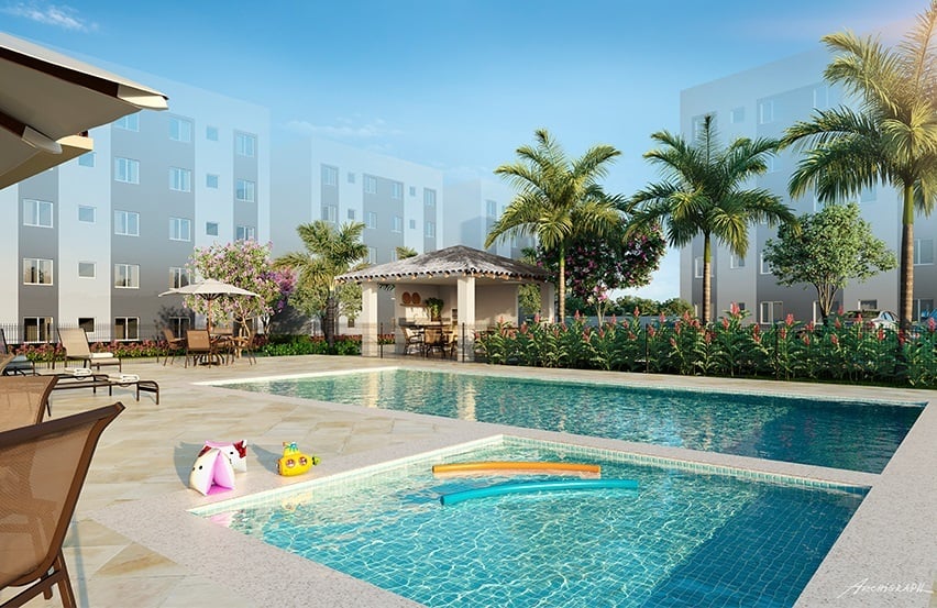 Imagem Apartamento com 2 Quartos à Venda, 44 m²em Campo Grande - Rio de Janeiro