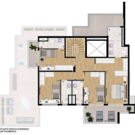Imagem Apartamento com 3 Quartos à Venda, 153 m² em Jardim - Santo André Imagem Apartamento com 3 Quartos à Venda, 153 m² em Jardim - Santo André