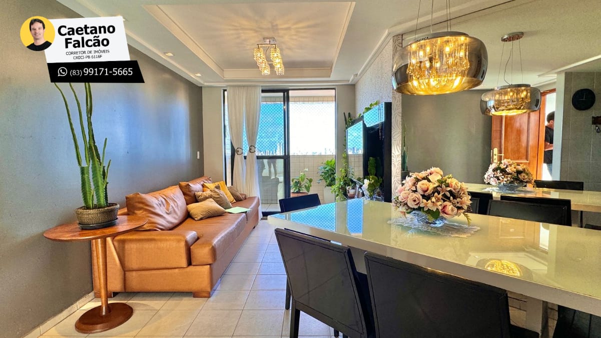 Imagem Apartamento com 3 Quartos à Venda, 79 m² em Treze de Maio - João Pessoa