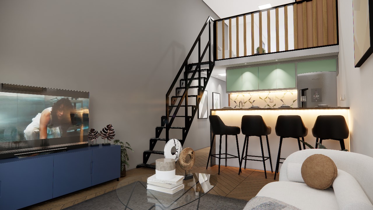 Imagem Flat com 1 Quarto à Venda, 21 m² em Centro - Tamandaré