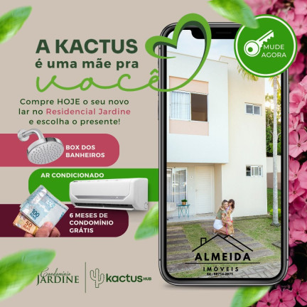 Casa de Condomínio com 2 Quartos à Venda, 75 m² em Liberdade - Parnamirim