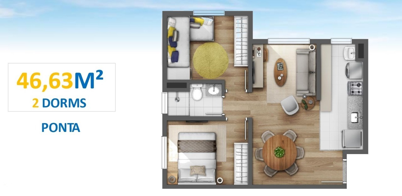 Imagem Apartamento com 2 Quartos à Venda, 46 m²em Jardim Boa Vista (Zona Oeste) - São Paulo Imagem Apartamento com 2 Quartos à Venda, 46 m²em Jardim Boa Vista (Zona Oeste) - São Paulo