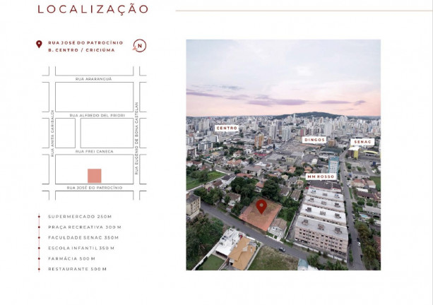 Imagem Apartamento com 2 Quartos à Venda, 69 m² em Centro - Criciúma Imagem Apartamento com 2 Quartos à Venda, 69 m² em Centro - Criciúma