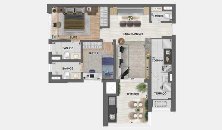 Imagem Apartamento com 2 Quartos à Venda, 64 m² em Jardim Independência - São Paulo Imagem Apartamento com 2 Quartos à Venda, 64 m² em Jardim Independência - São Paulo