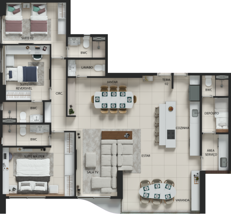 Imagem Apartamento com 4 Quartos à Venda, 131 m² em Boa Viagem - Recife Imagem Apartamento com 4 Quartos à Venda, 131 m² em Boa Viagem - Recife