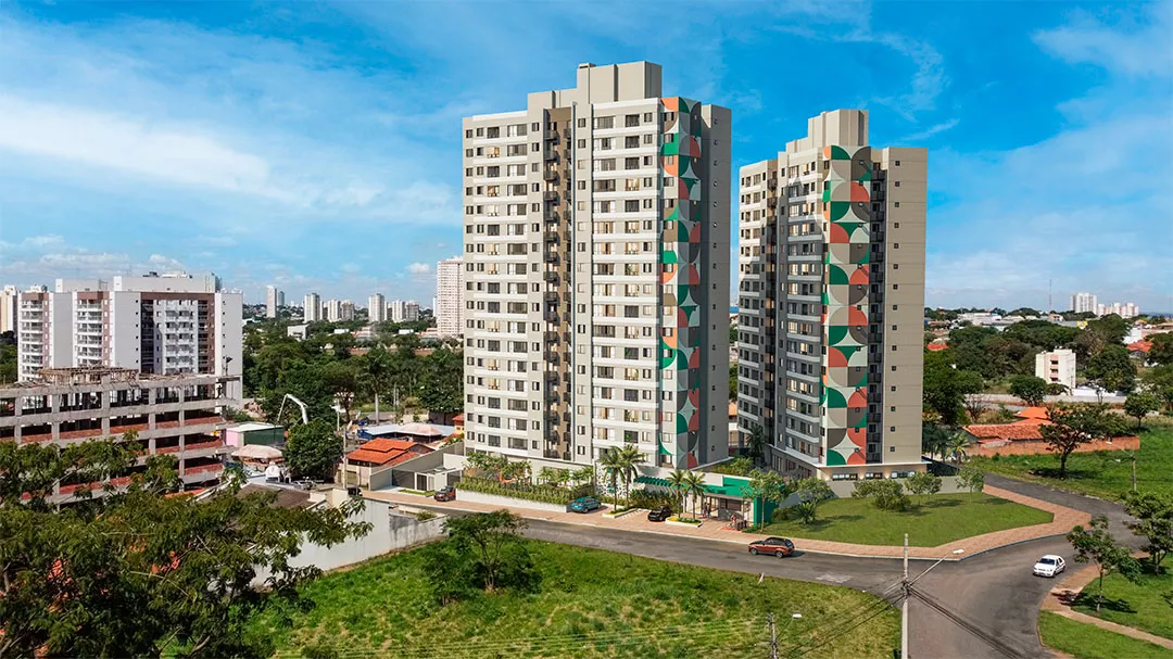 Foto do imóvel Apartamento com 2 Quartos à Venda, 55 m²em Vila Rosa - Goiânia
