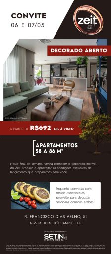 Imagem Studio à Venda, 29 m²em Vila Cordeiro - São Paulo Imagem Studio à Venda, 29 m²em Vila Cordeiro - São Paulo
