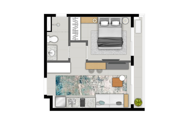 Imagem Apartamento com 1 Quarto à Venda, 32 m² em Vila Mariana - São Paulo