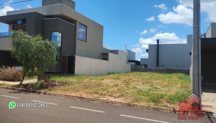 Terreno em Condomínio à Venda, 300 m² em RESIDENCIAL VILA DE LEÓN 1 - PIRATININGA