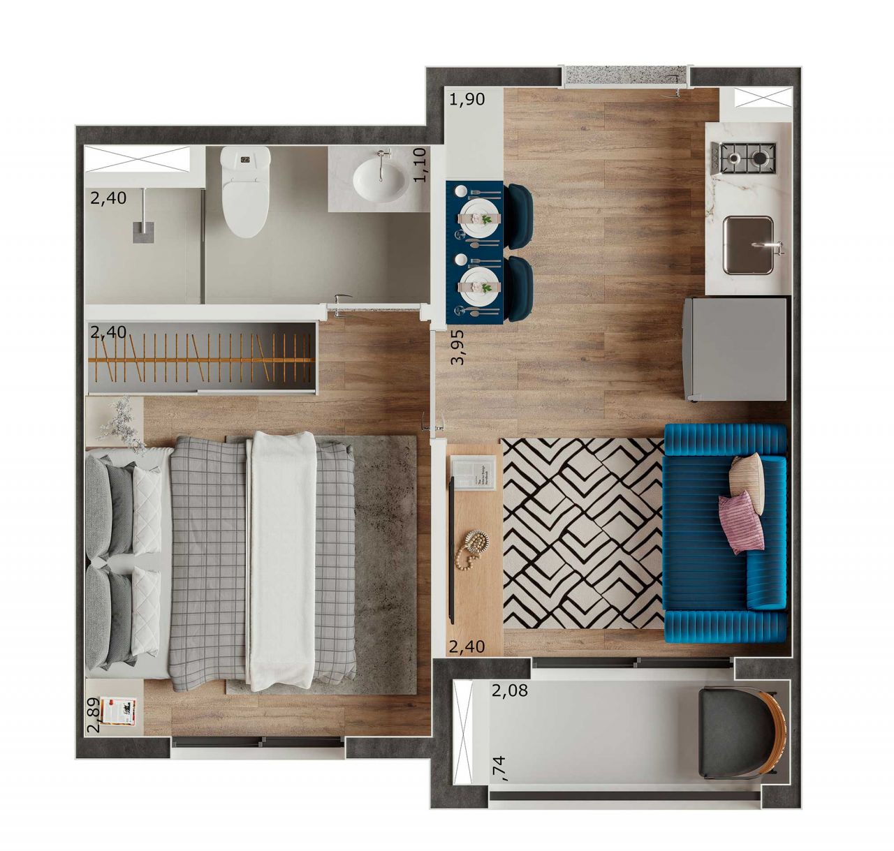 Imagem Apartamento à Venda, 18 m²em Jabaquara - São Paulo Imagem Apartamento à Venda, 18 m²em Jabaquara - São Paulo