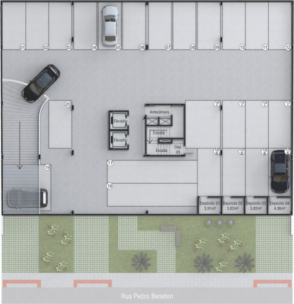 Imagem Apartamento com 2 Quartos à Venda, em Centro - Criciúma Imagem Apartamento com 2 Quartos à Venda, em Centro - Criciúma