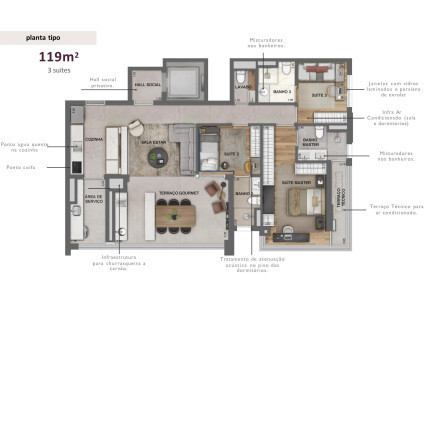 Imagem Apartamento com 3 Quartos à Venda,  em Vila Mariana - São Paulo