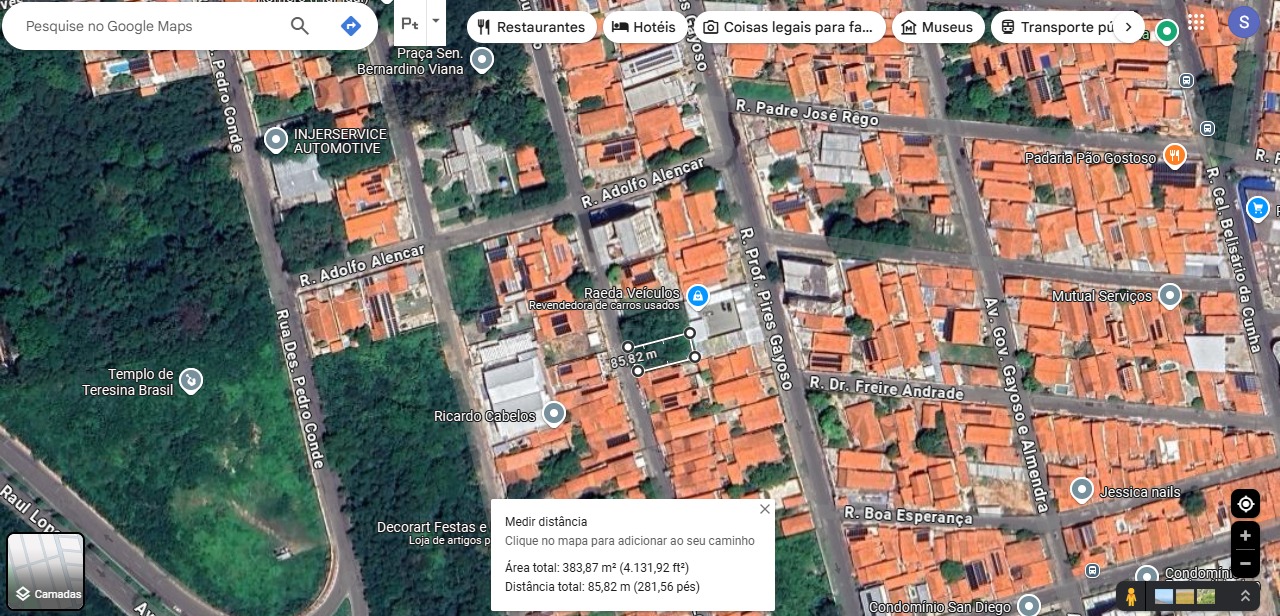 Imagem Terreno à Venda, 416 m² em Noivos - Teresina Imagem Terreno à Venda, 416 m² em Noivos - Teresina