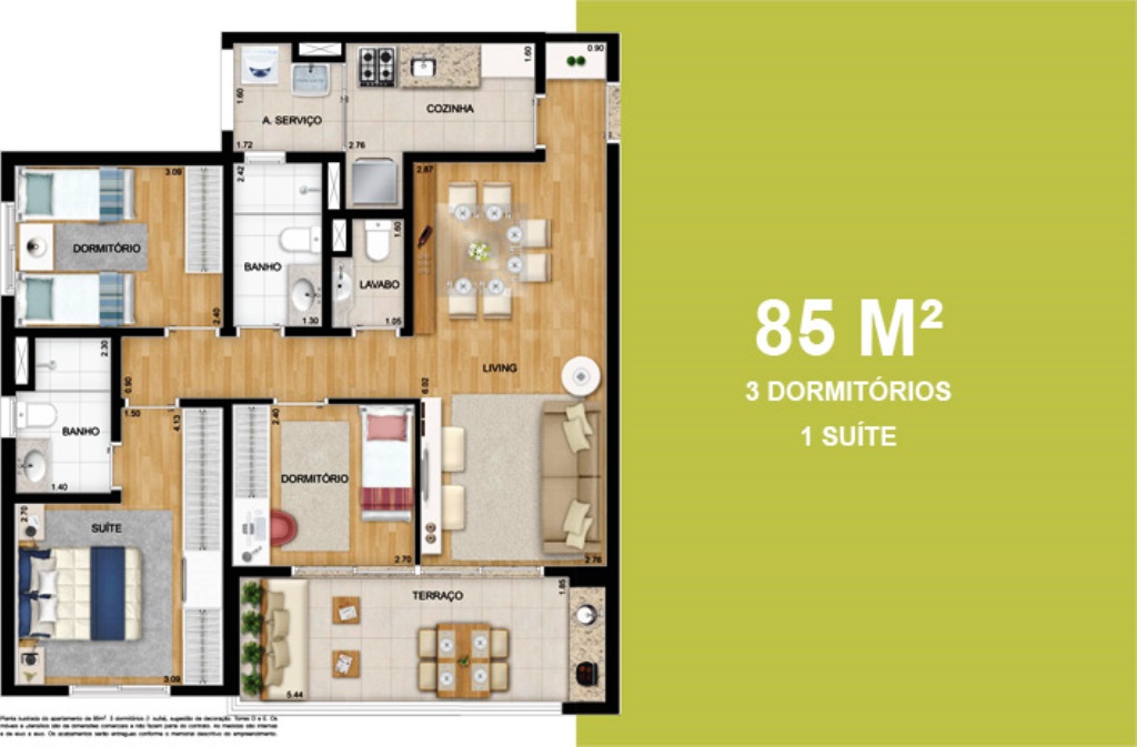 Imagem Apartamento com 3 Quartos à Venda, 105 m² em Centro - Diadema Imagem Apartamento com 3 Quartos à Venda, 105 m² em Centro - Diadema
