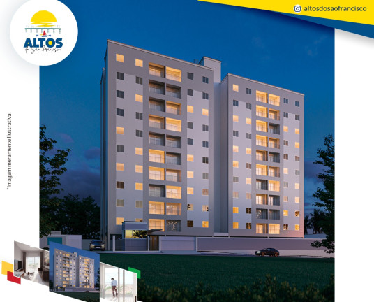 Imagem Apartamento com 3 Quartos à Venda, 67 m² em São Francisco - São Luís
