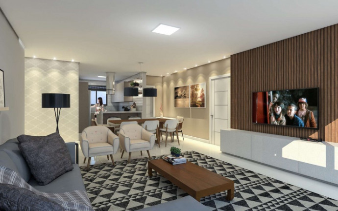 Imagem Apartamento com 3 Quartos à Venda, 173 m² em Pio Corrêa - Criciúma