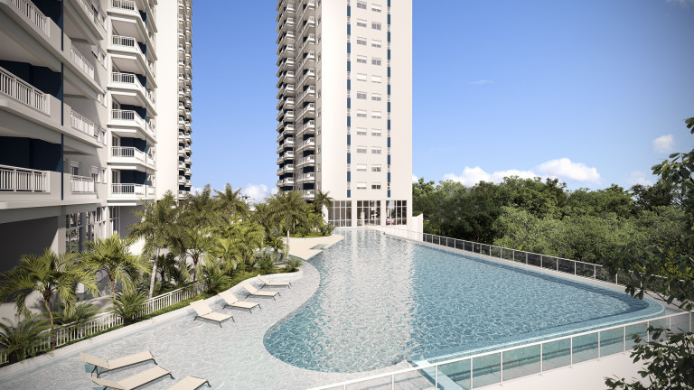 Imagem Apartamento com 2 Quartos à Venda, 49 m² em Jardim Esperança - Barueri