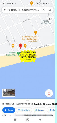 Imagem Apartamento com 1 Quarto para Temporada, 40 m² em Guilhermina - Praia Grande