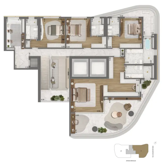 Imagem Apartamento com 4 Quartos à Venda, 400 m² em Pinheiros - São Paulo