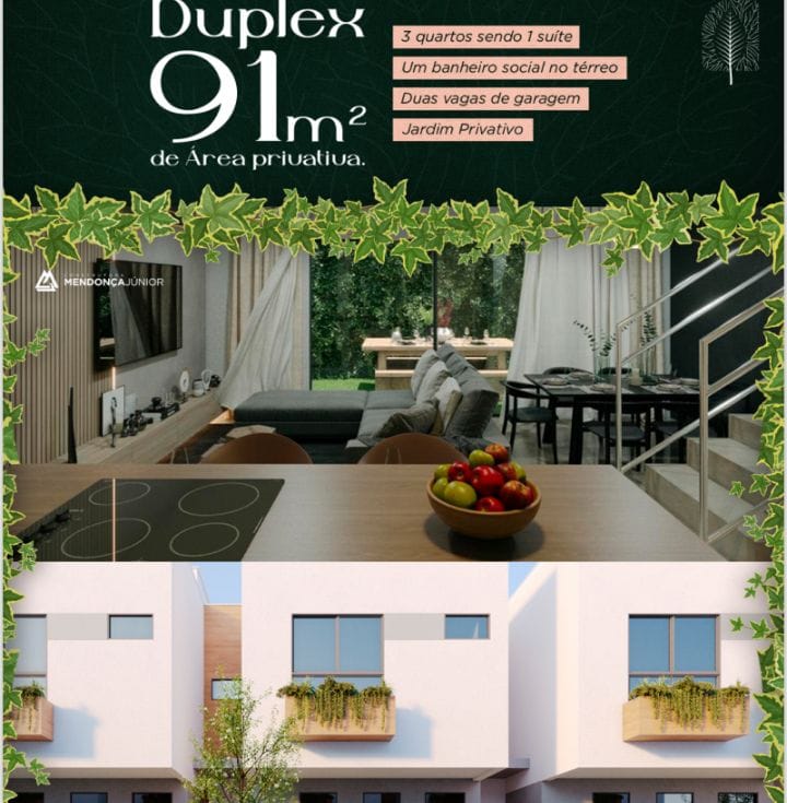 Imagem Casa de Condomínio com 3 Quartos à Venda, 91 m² em Neópolis - Natal