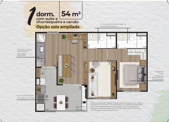 Imagem Apartamento com 2 Quartos à Venda, 54 m² em Lapa de Baixo - São Paulo Imagem Apartamento com 2 Quartos à Venda, 54 m² em Lapa de Baixo - São Paulo