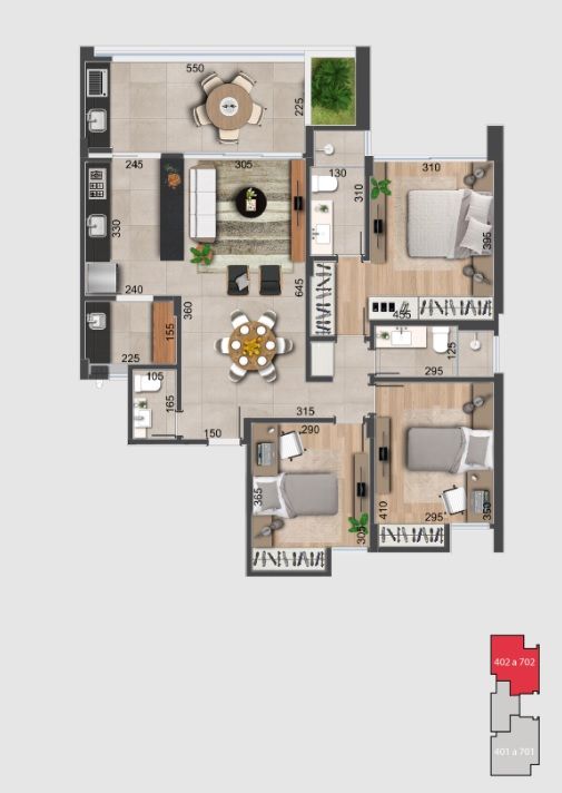 Imagem Apartamento com 3 Quartos à Venda, 110 m² em Alto dos Passos - Juiz de Fora Imagem Apartamento com 3 Quartos à Venda, 110 m² em Alto dos Passos - Juiz de Fora