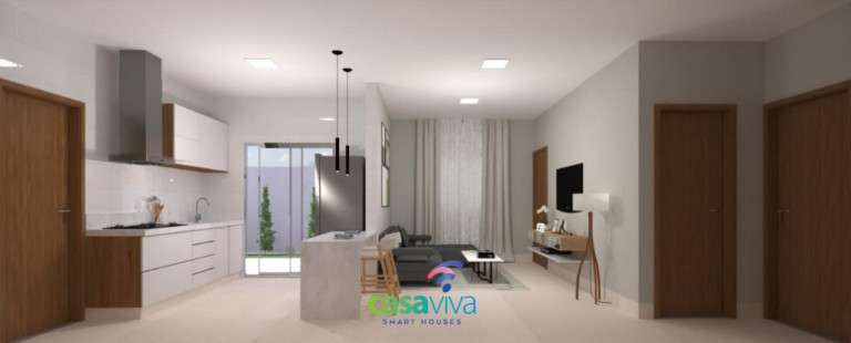 Imagem Casa com 2 Quartos à Venda,  em Fazenda Santo Antônio - Aparecida de Goiânia